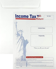 Income Tax Return Envelopes