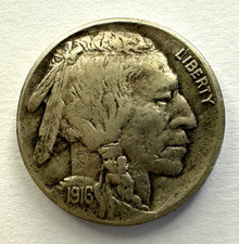 1916 D USA Indian Buffalo