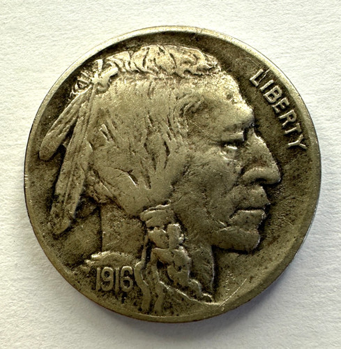 1916 usa indian buffalo - 1916, d