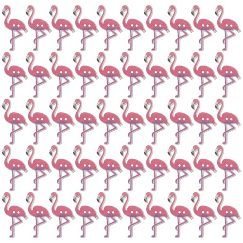 Pcs cute buttons flamingo - 50,