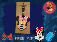 Disney Minnie Mouse PVC Baggage Backpack Suitcase Luggage Tags
