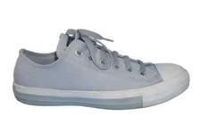 CONVERSE WOMENS LIGHT GREY LOW TOP TRAINERS UK SIZE 5. EU 37.5