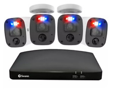 Swann DVR 8-5680 8 Channel 2TB 8x 4KMQB Audio Camera CCTV Enforcer Kit 856808MQB