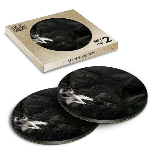 Boxed round coasters - 2,