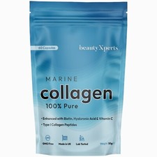 Marine Collagen Capsules + Biotin Vitamin C Hyaluronic Acid (Not Powder Tablets)