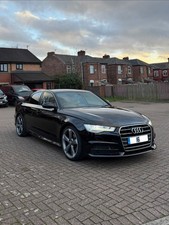 Audi A6 S-line 2016 Black