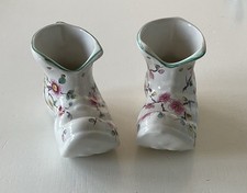 TWO OLD FOLEY JAMES KENT LTD CHINESE ROSE BOOTS 4-75 INCHES LONG 