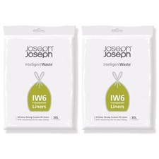 2 x Joseph Joseph IW6 30L Bin