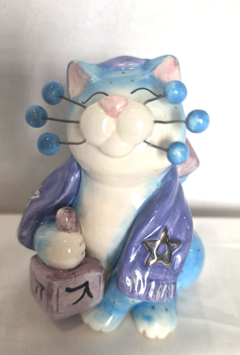 Chaim dreidel hanukkah - "l'chaim, cat