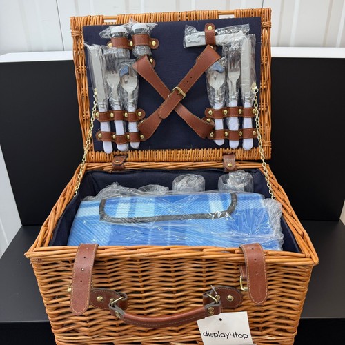 Deluxe person wicker picnic - person,