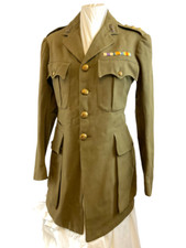 WW1 Canadian RCA Artillery Four Pocket Officers Service Tunic Jacket MC Winner