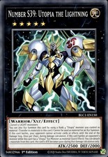Number S39: Utopia The Lightning - 1st Edition BLC1-EN150 - NM - YuGiOh