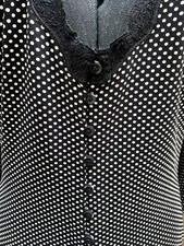 CLAUDIA STRATER Black Polka