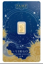 Pamp 24k gold bar - pamp, 0.5g