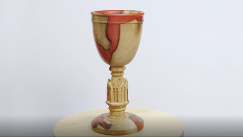 Goblet fire custom wood - fire,