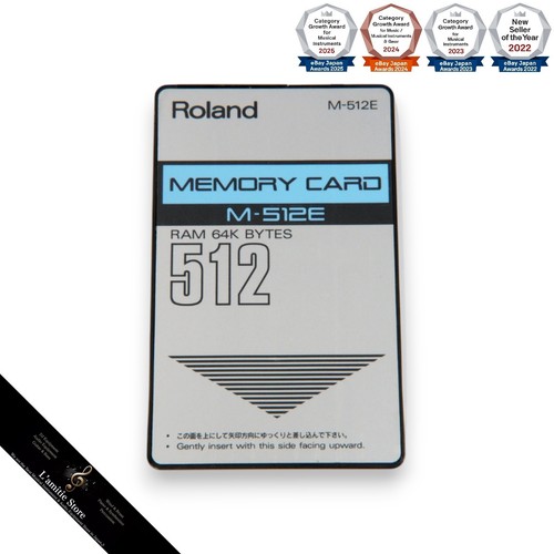 Roland 512e memory card ram - memory,