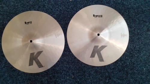 Zildjian hi hat cymbals - zildjian k, 14"