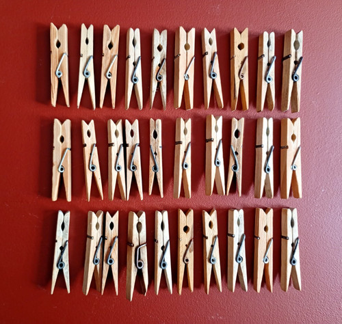 Lot vintage wooden - of,