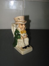 small Perennis Tony Wood Pottery  Mad Hatter Toby Jug, 8cm ht