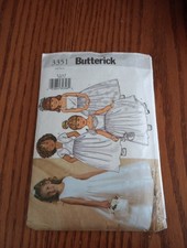Butterick 3351 Size 2 3 4 5