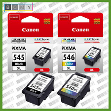 Multipack Genuine Canon 545XL 546XL Ink Cartridges - Black / Colour