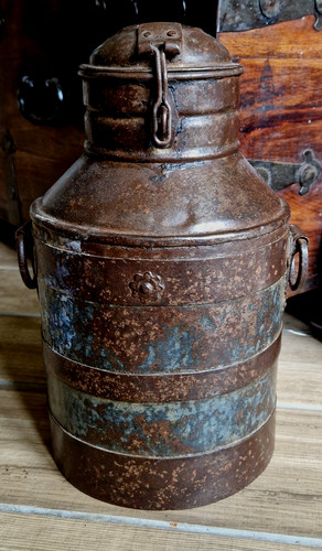 Rustic vintage indian riveted - vintage,