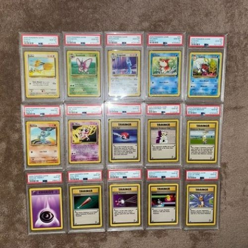 2000 pokemon base set - set, psa