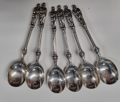 Set silver tone apostle - silver,