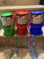 *** 4 PAIRS Of Kids Bucket Stilts –Fun Circus Party Balance Coordination Skills