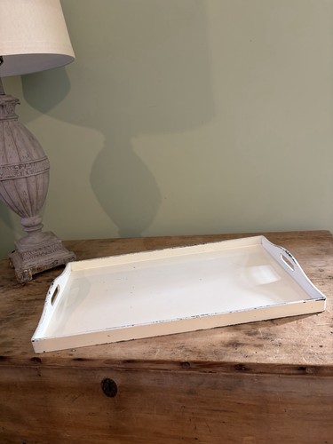 Large cream rustic shabby chic