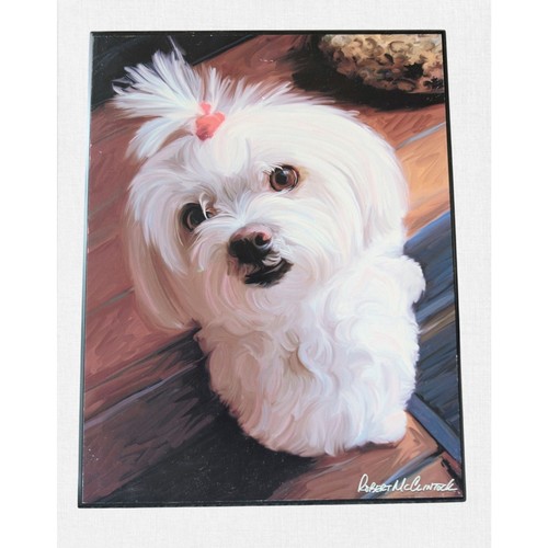 Robert mcclintock white dog - mcclintock,