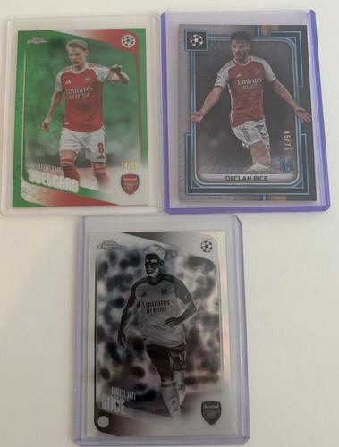 Topps arsenal lot odegaard - topps,