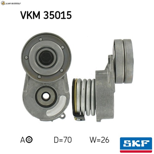 Belt tensioner ribbed - v-ribbed,