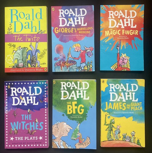 Roald dahl book paperback - 6,