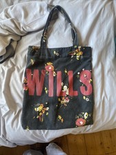 Jack Wills Shopper Tote Floral Multicoloured Bag