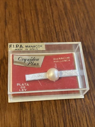 Vintage majorica pearl tie - vintage,