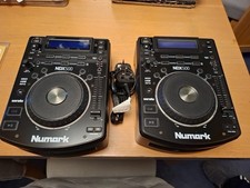 Pair of Numark NDX500 USB/CD