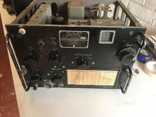 WW2 US NAVY MILITARY RADIO COLLINS TCS 12 HF RECEIVER COL-46159 + power supply.