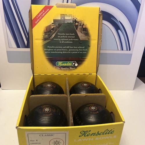 Henselite lawn bowls - henselite, classic