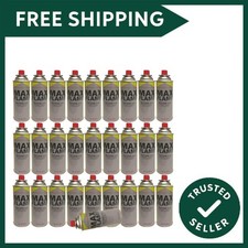 Pack of 28 MAX Flame Butane Canisters - Essential for Heaters & Outdoor BBQs
