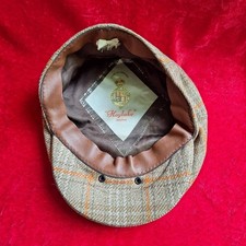 VINTAGE CHRISTY'S TWEED FLAT CAP MEN'S SMALL WOOL - HERITAGE, PEAKY BLINDERS