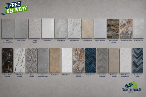 Pvc wall shower panels 1000mm - pvc,