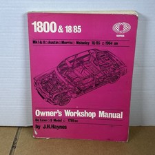 Vintage 1964 Haynes Manual