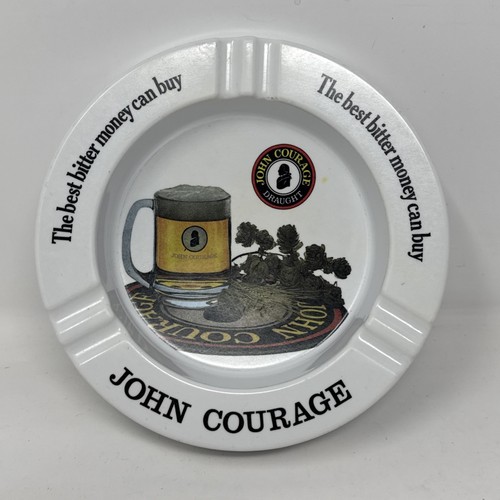 Vintage courage tavern ashtray - vintage,