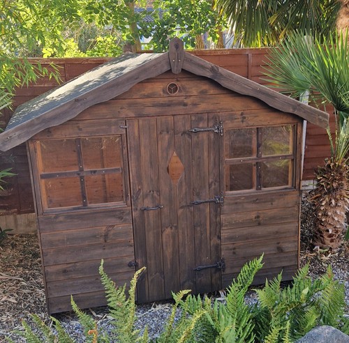 Childrens wooden wendy house - childrens,