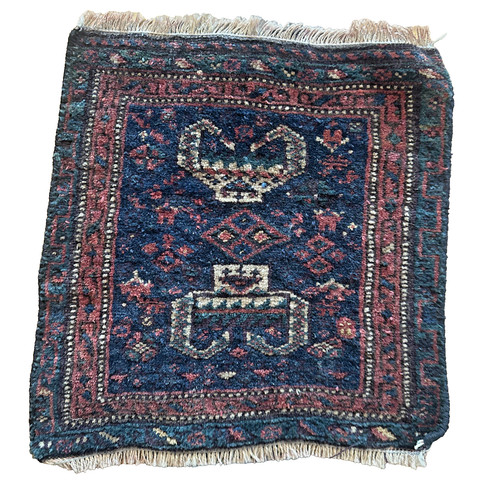 Antique small tribal bag - small,