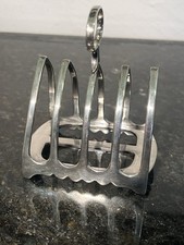 Vintage Silver Plated Toast