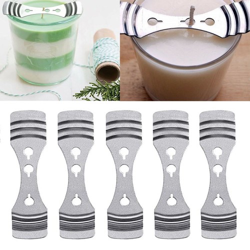 Metal candle wicks holders - candle,