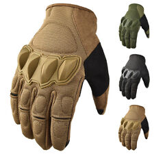 Tactical Knuckle Protection Gloves Army Military SAS Cadets Paintball Training