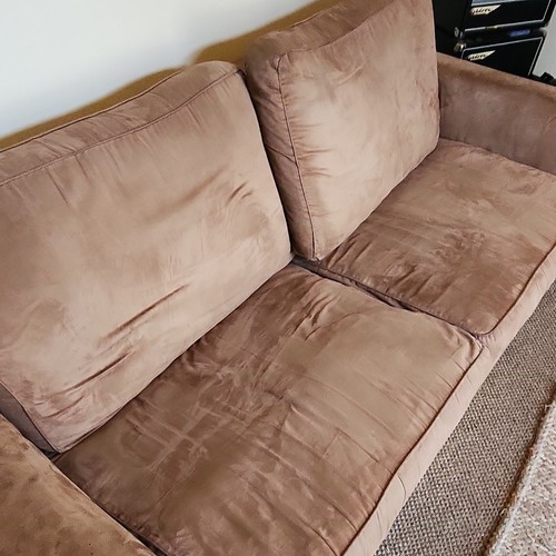 Large sofa bed brown - sofa, action